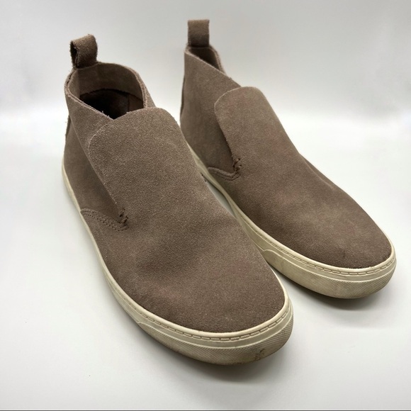 Dolce Vita Tan Suede Slip On Sneakers - Picture 1 of 9